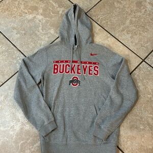 Ohio State Buckeyes grey hoodie